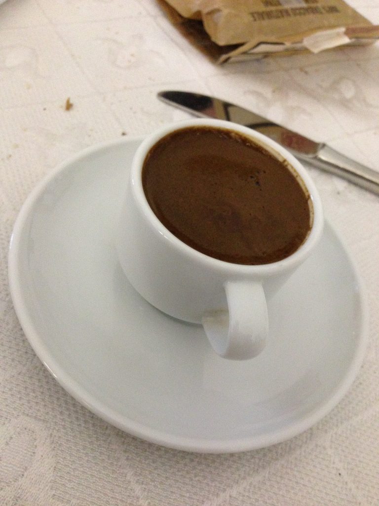 Caffè turco a istanbul